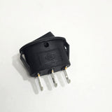 KCD1 Oval Rocker Switch (6A, 250V, SPDT) Pack of 10