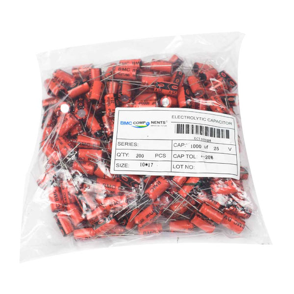 1000ÃÂõF 25V Electrolytic Capacitor