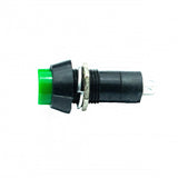 3A 250V Green Push Button Lock Type
