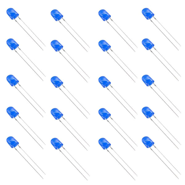 546 Oval Blue LED(300-400mcd)