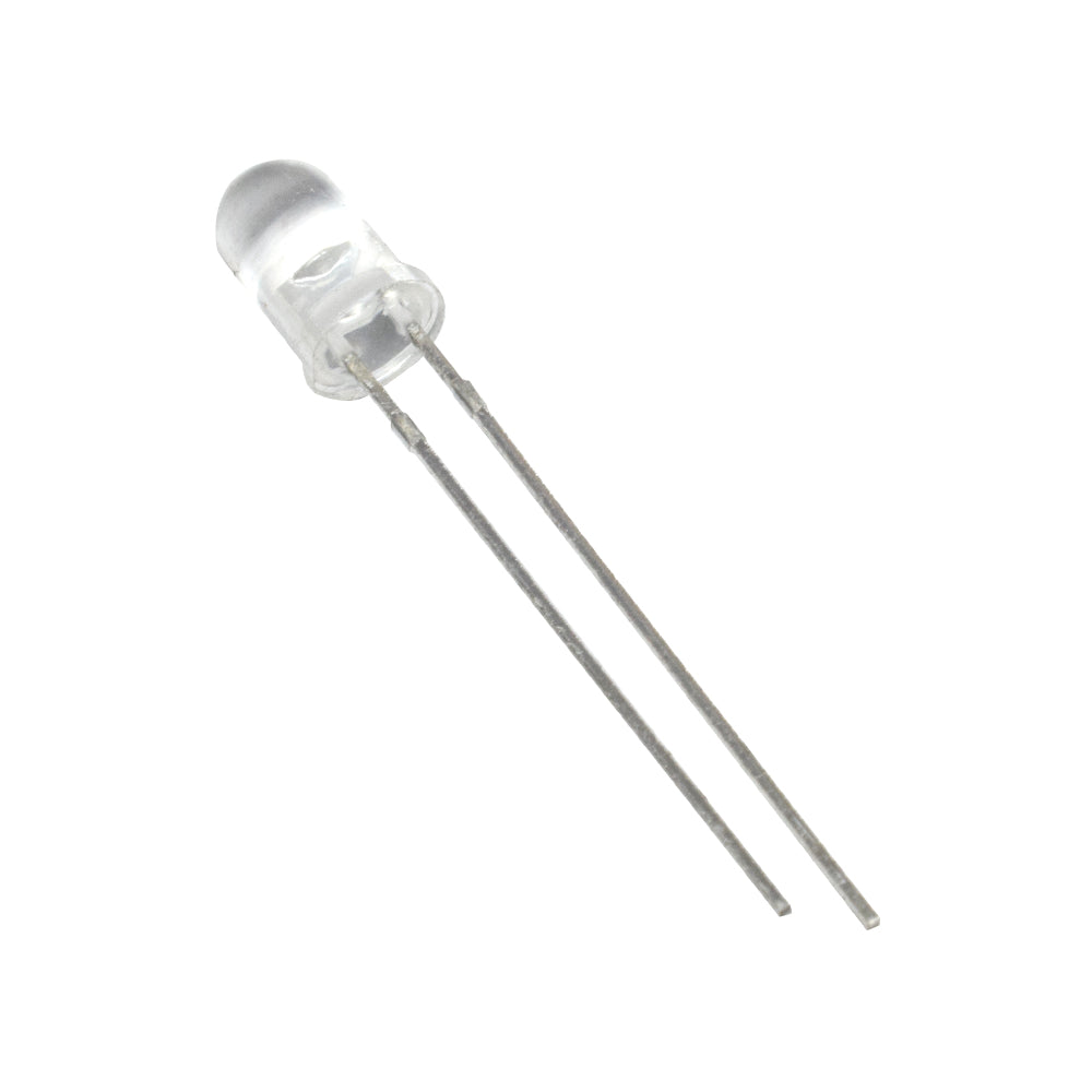 3V 5mm Clear Light Green LED