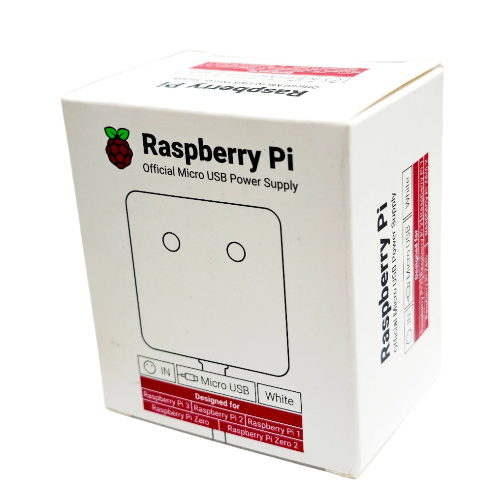 Raspberry Pi Official micro USB Power Supply
