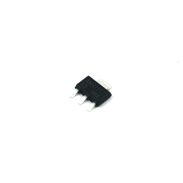 AMS1117 3.3V, 1A Low Dropout Voltage Regulator IC (SMD SOT-23 Package)