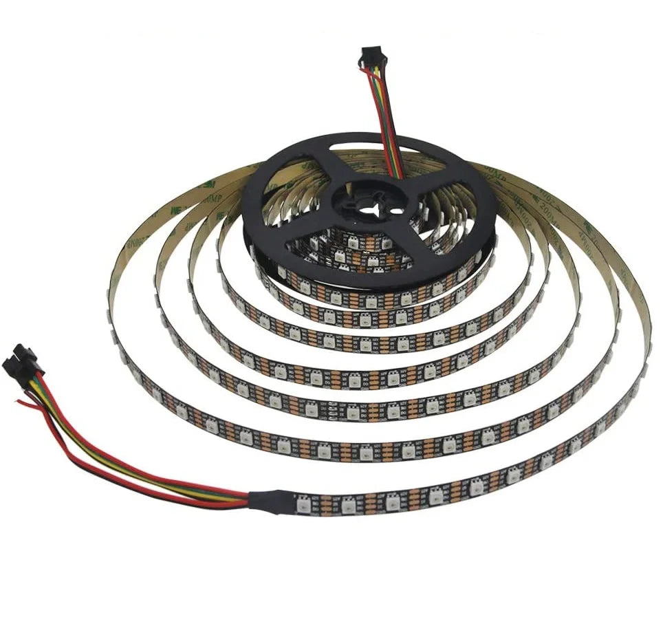 Buy WS2815 RGB Addressable LED Pixel Strip Light 12V DC Programmable at ...