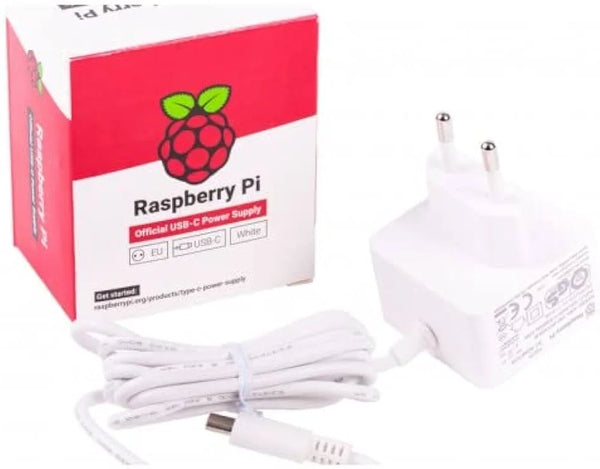 Raspberry Pi Official 5V 3A C-Type USB Power Supply
