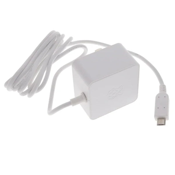 Raspberry Pi Official 5V 3A C-Type USB Power Supply