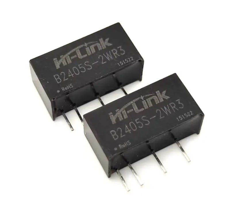 Buy Hi-Link B2405S-2WR3 24V to 5V 2W DC DC Converter Module at lowest ...