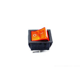 KCD4 16A 250V DPST ON-OFF Rocker Switch with Red Light