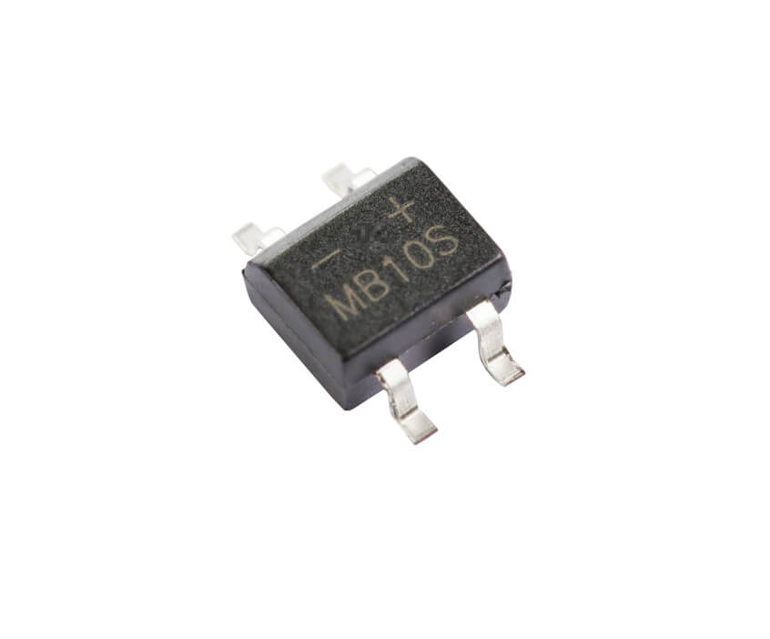 Buy MB10S 0.5A 1000V Bridge Rectifier Diode SOIC-4 (Pack of 25) at ...