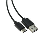 USB Type-A to USB Type-C Charge Cable with 1 Meter Length