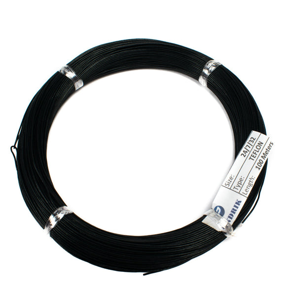 24 AWG Multi-Strand Teflon Wire 24/7/32 - 100 Meter (Multiple Colours)