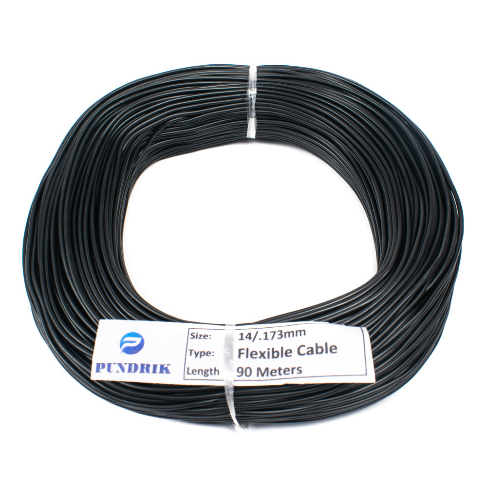 Large Multi Strand Wire Buy 22 AWG Multi Strand Wire - 14/0.173mm (Black) 90 Meter at ...
