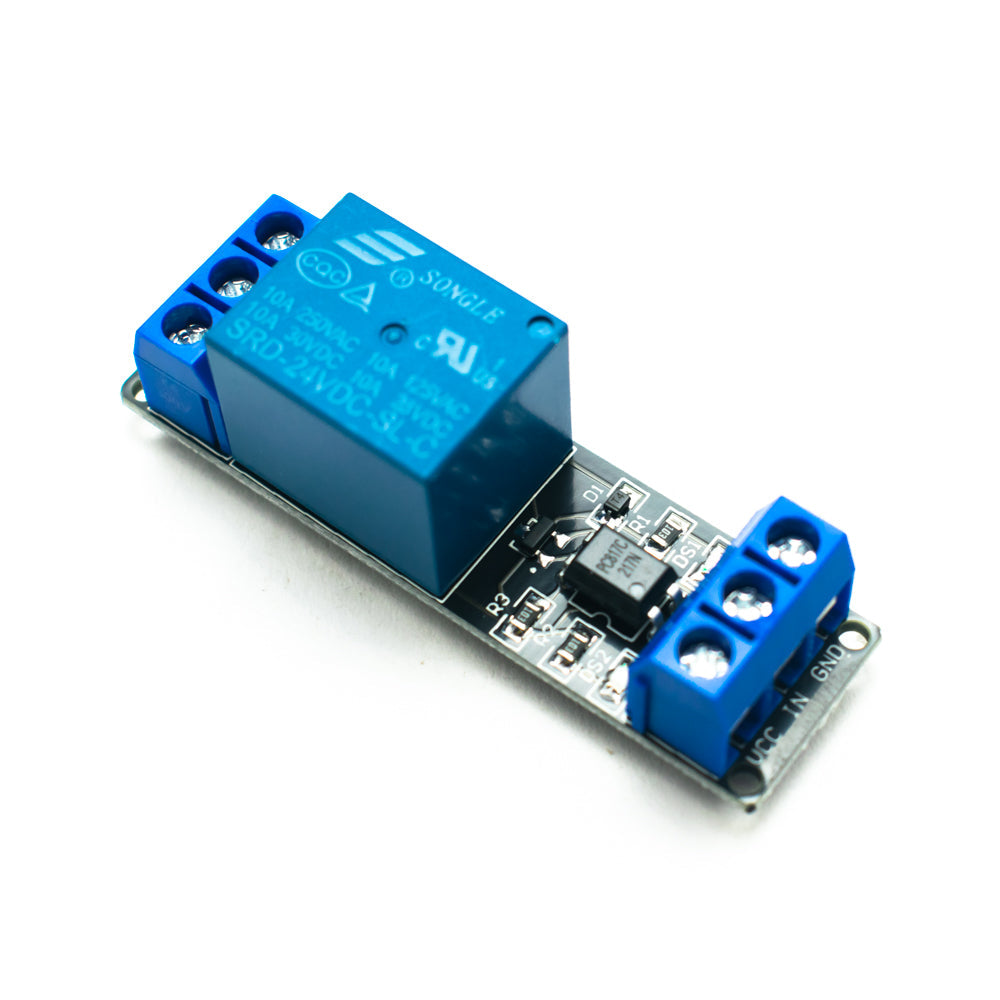 Buy 24V 10A Single Channel Relay Module with Optocoupler at ...