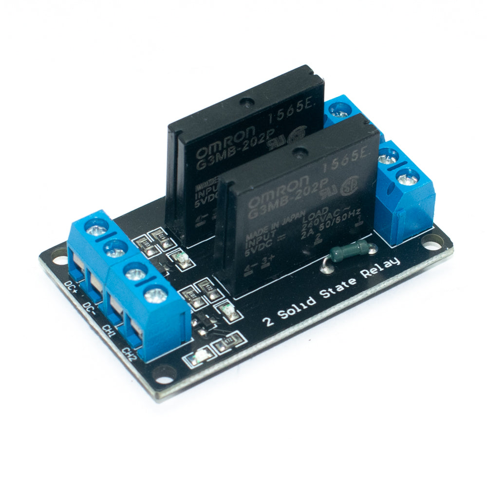 Esp Solid State Relay Module Buy 2 Channel 5V Solid State Relay Module at electronifyindia.com ...