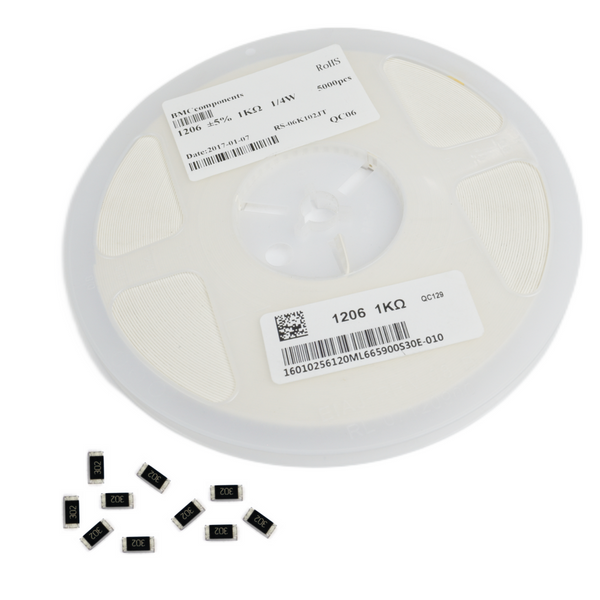 1.8k ohm (182) 5% SMD Resistor 1206