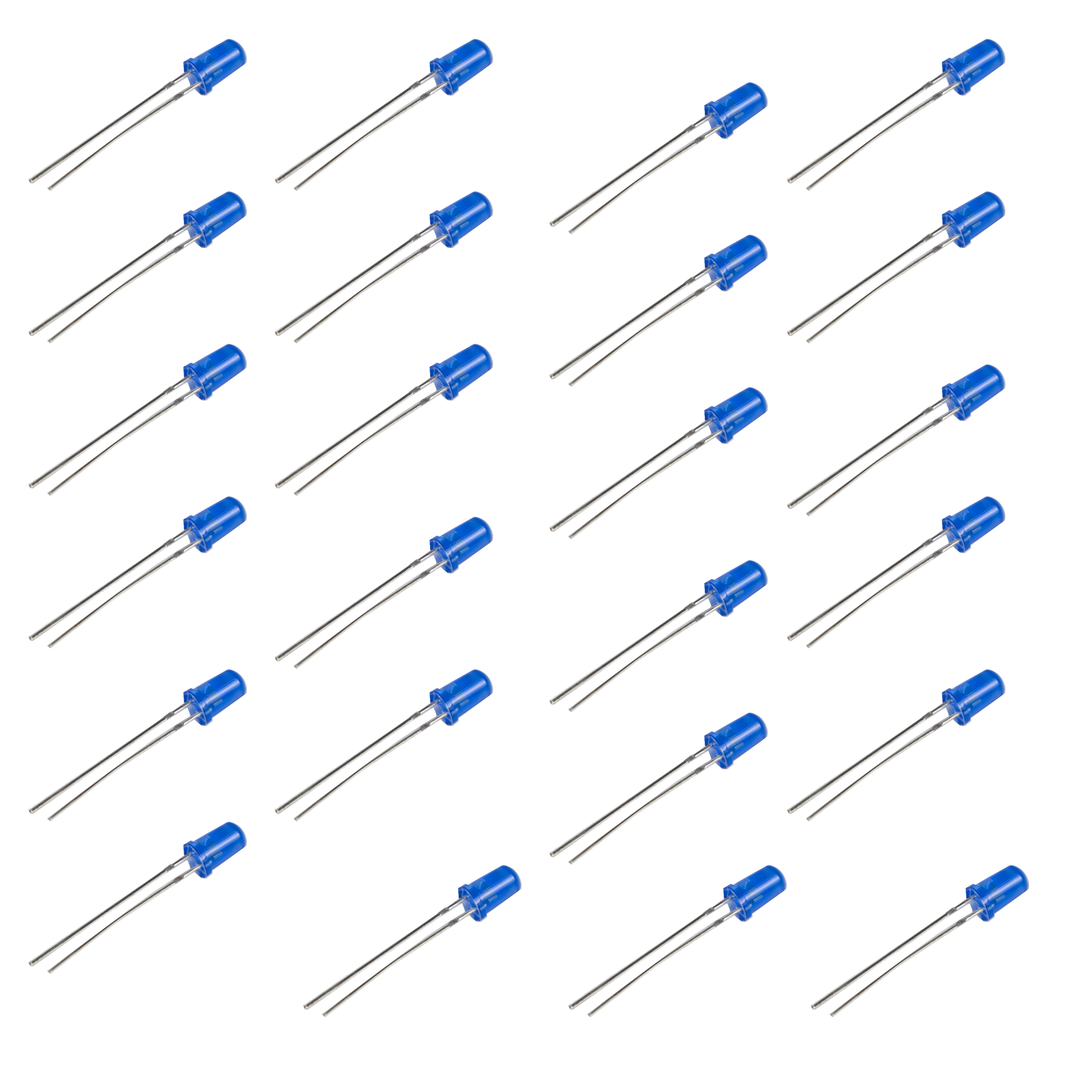 Buy 5mm Blue LED(400-500mcd) (Pack of 1000) at electronifyindia.com ...