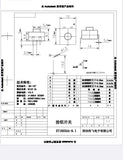 3 Pin Latching Tactile ON-ON-OFF Push Button Switch