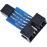 ISP 10 Pin to 6 Pin Adapter Programmer Converter Board for AVR Microcontrollers