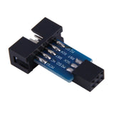 ISP 10 Pin to 6 Pin Adapter Programmer Converter Board for AVR Microcontrollers