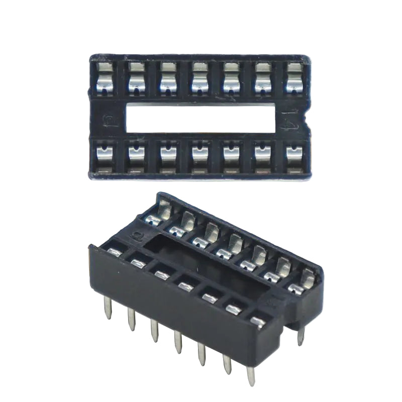 16 Pin IC Base (DIP Socket)