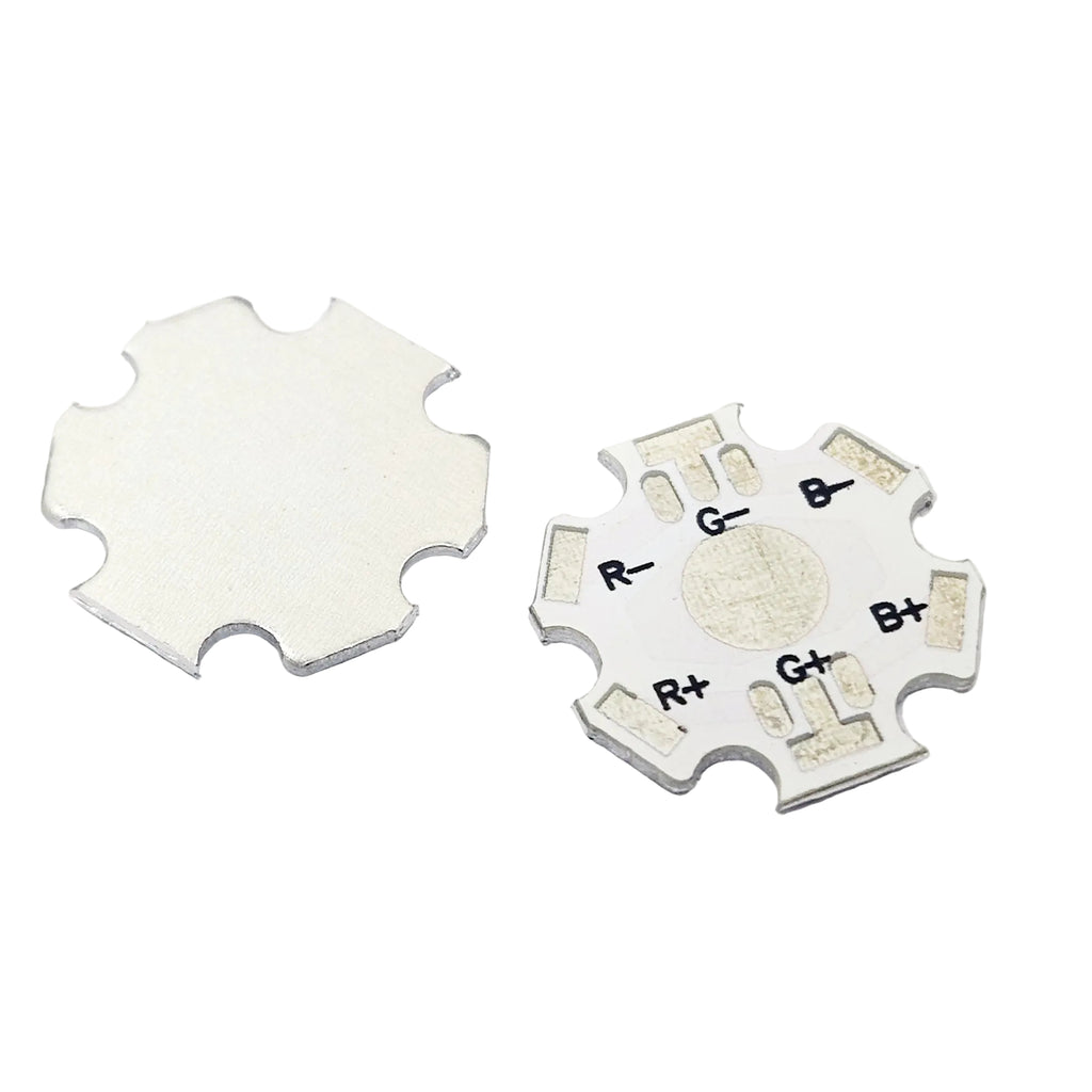 3W High Power Single RGB LED Aluminum Base Plate